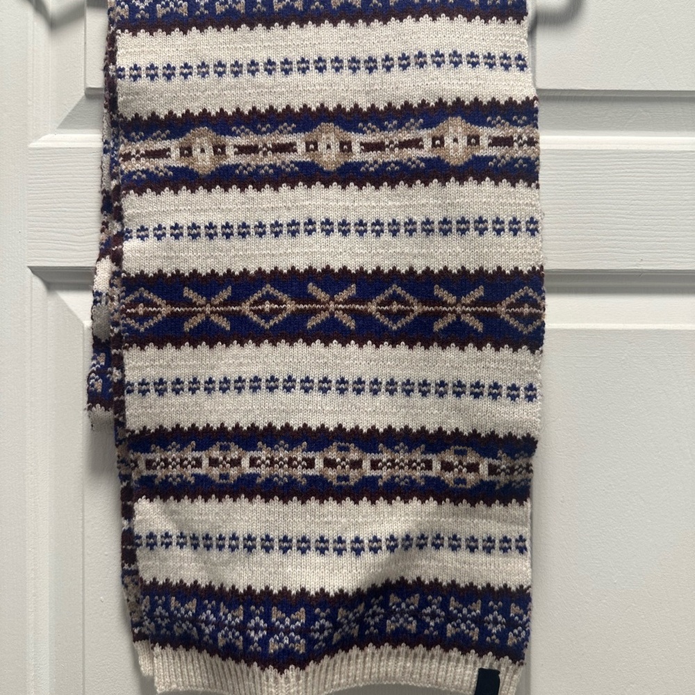 rag & bone Men's Crewneck Sweater - Navy and Cream